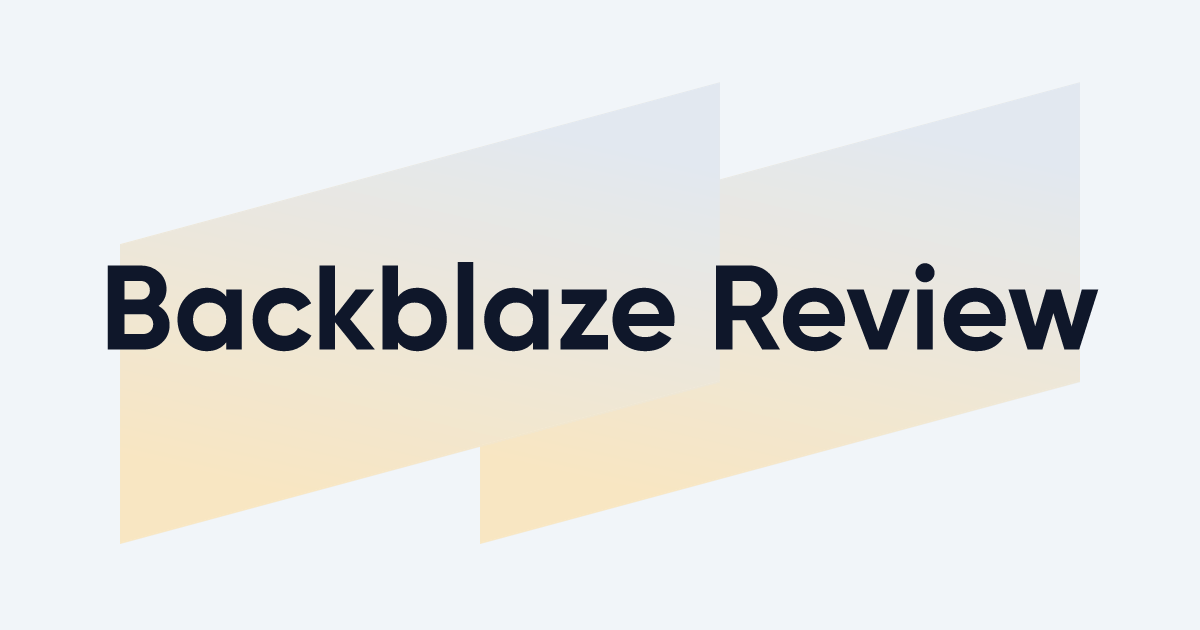 Backblaze Review: Unlimited Storage for Your Cloud Backups? | EXPERTE.com
