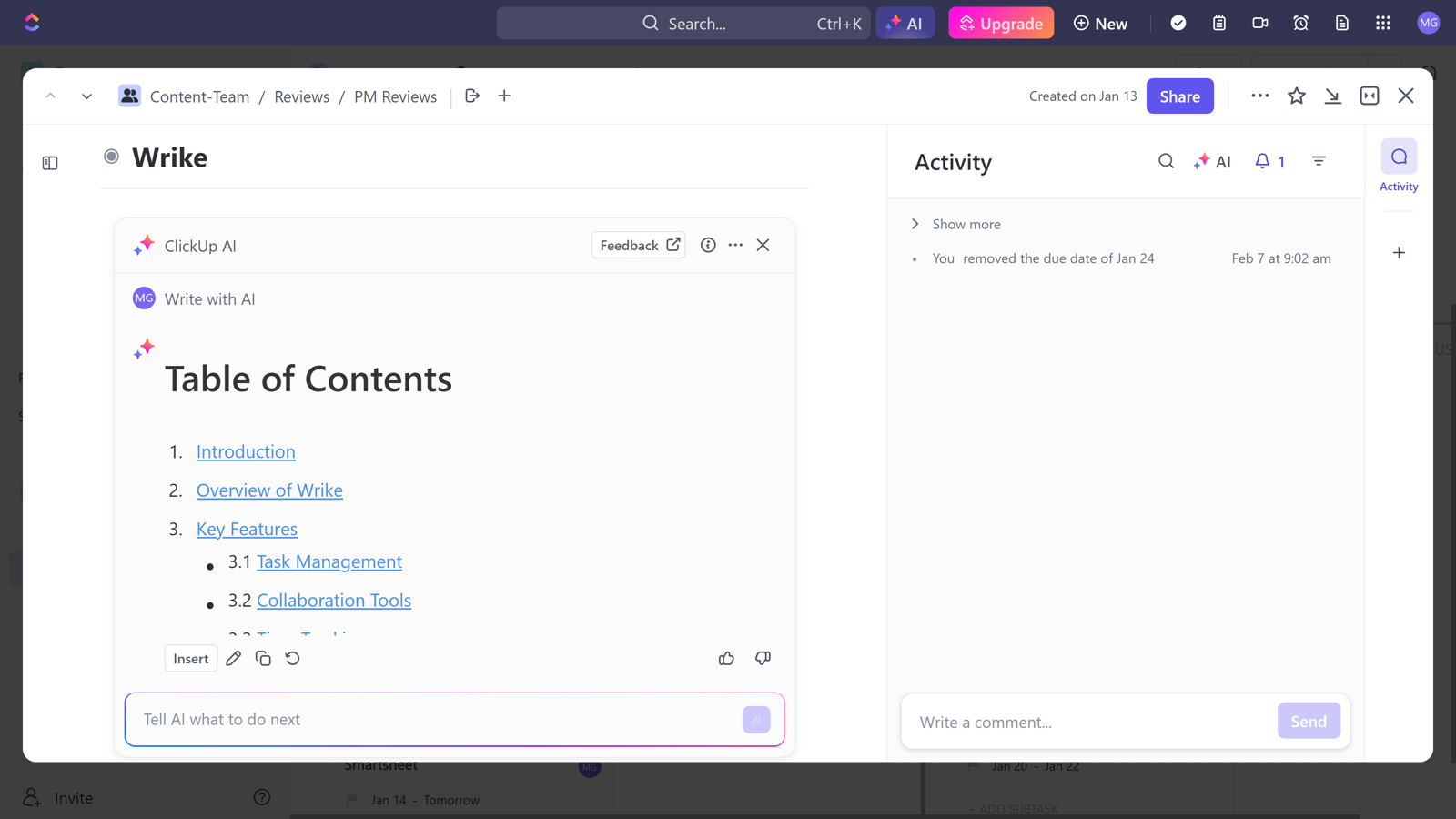 Avis ClickUp : L'outil de gestion de projet tout-en-un | EXPERTE.com