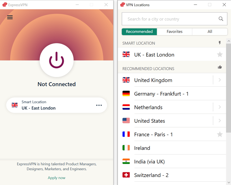 how to change ip country