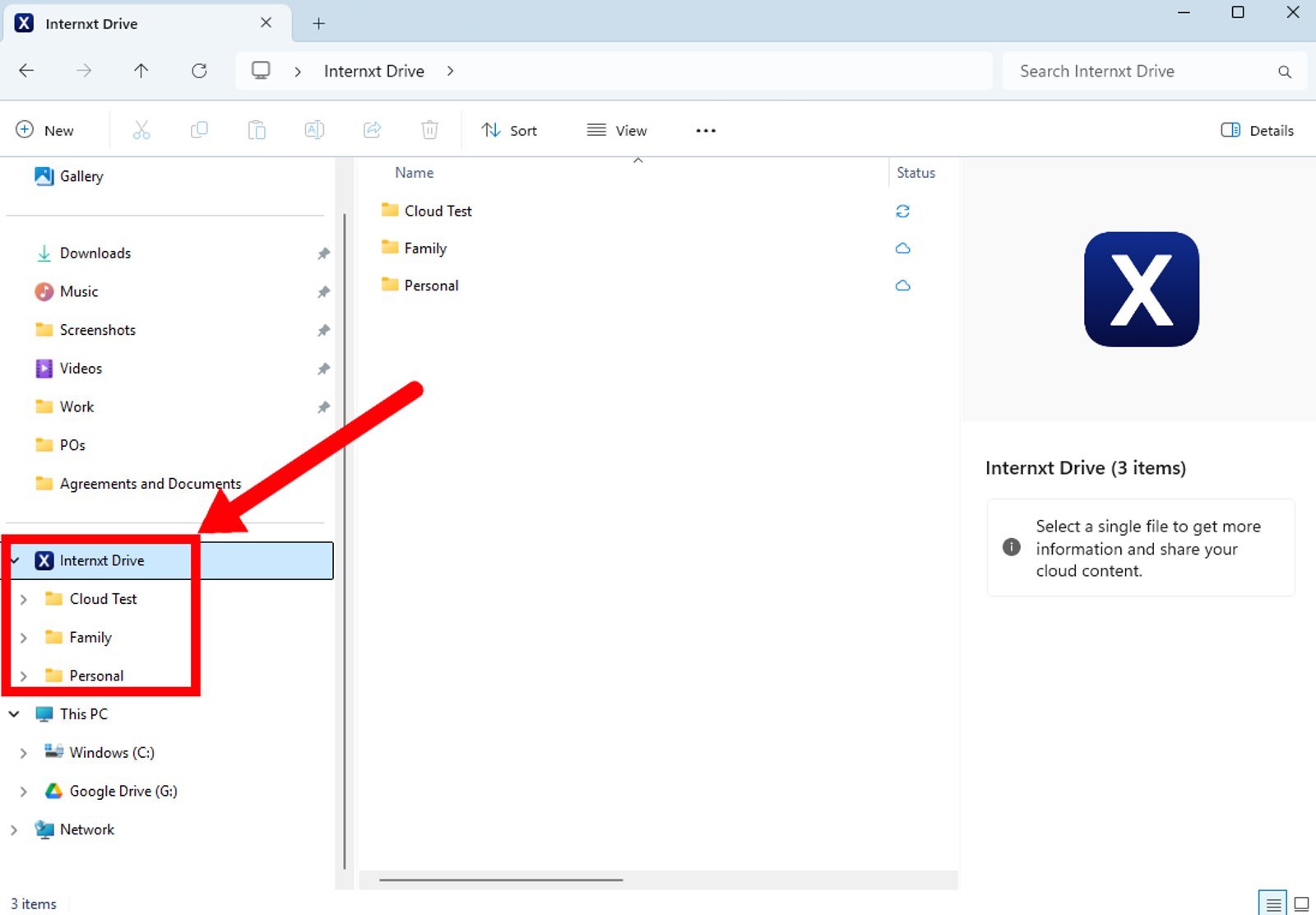 Internx Desktop Internxt Review: Is the Cloud Storage a Lifetime Investment? | EXPERTE.com