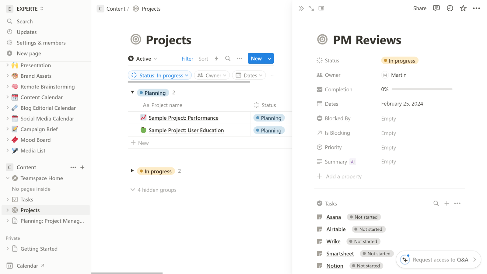 Free Project Management Software: The 10 Best Tools | EXPERTE.com