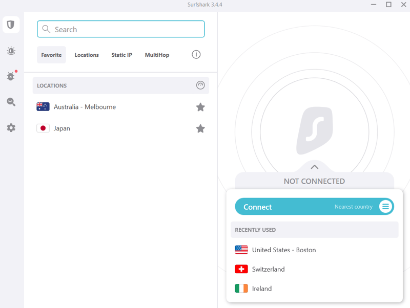 how to change ip country